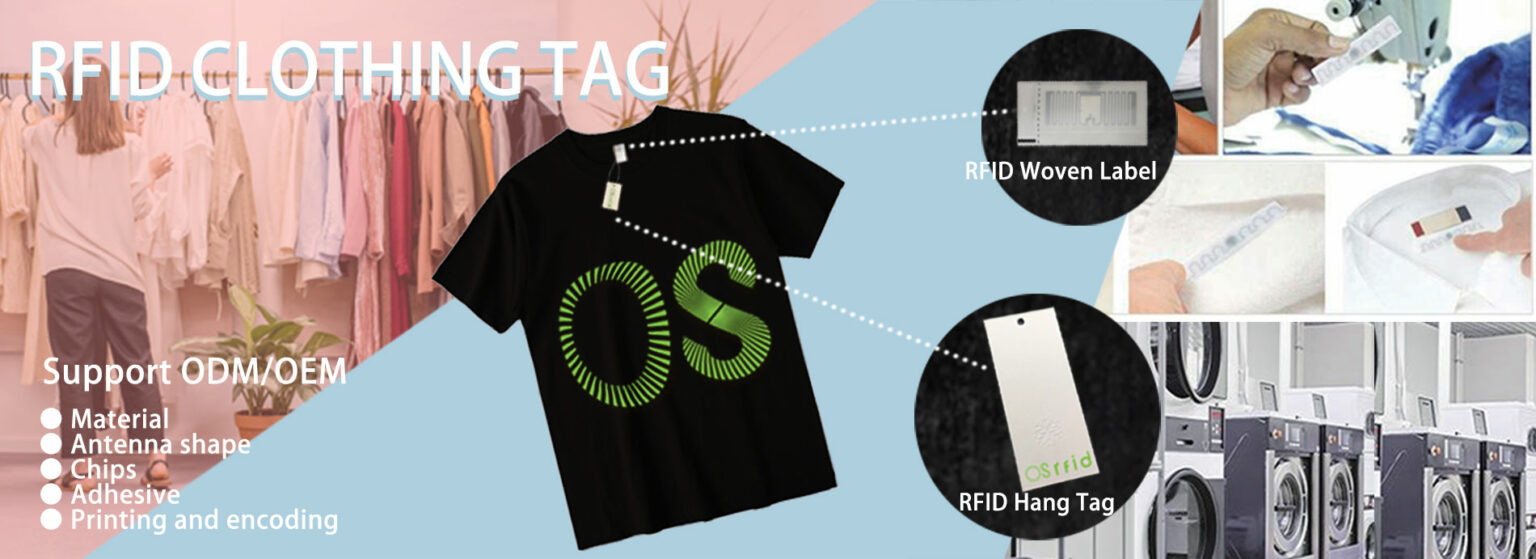 RFID Tag For Clothing Management Solutions | Apparel Hangtag - OSRFID